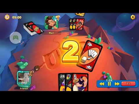 UNO Mobile Game | Side 2 side , All in 1 vs 1