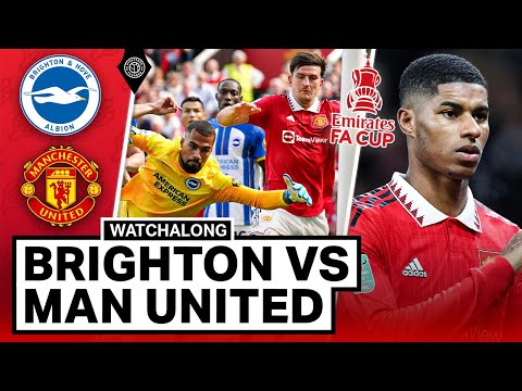 UNITED WIN ON PENS! | Brighton 0-0 Manchester United (6-7 Pens) | Watchalong |  FA Cup Semi-Final