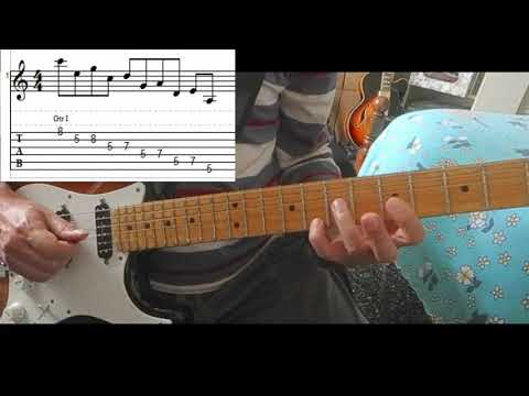 Intervallic Am Pentatonic 2 Lick (with tabs) - DP's Guitar Encyclopedia