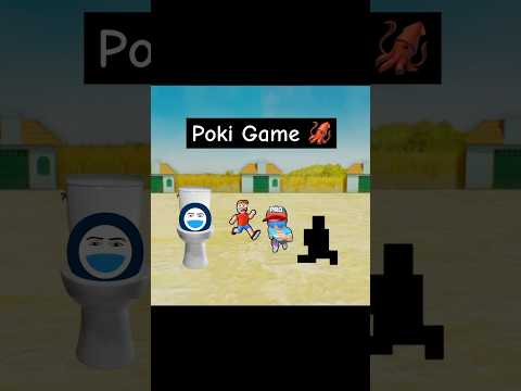 Poki-u-i-a Game 🦑 #pokigames #squidgame #spinningcat #brainrot #skibidi