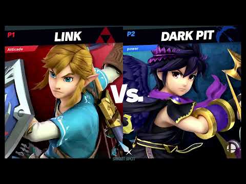 Sweet Spot Smash #4 Round Robin Singles - Atticade (Link) vs Fall (Pit/Dark Pit)