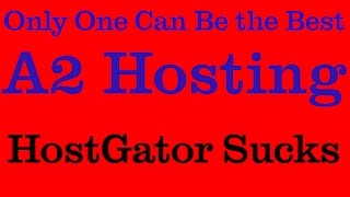 preview picture of video 'HostGator Sucks  | A2 Hosting |  Best Web Hosting Service - North Battleford, Saskatchewan'