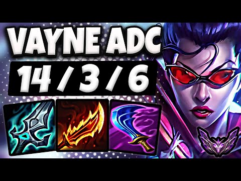 Vayne vs Caitlyn [ ADC ] Lol Korea Master Patch 26.2 ✅