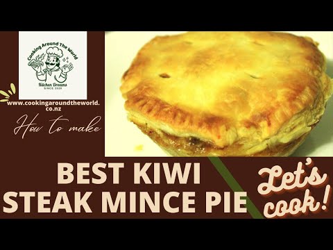 Kiwi Steak Mince And Cheese Pie | Iconic Pie Recipe