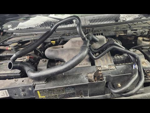E250 E350 4.6 5.4 Lower Radiator Replacement