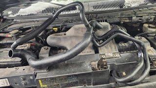 E250 E350 4.6 5.4 Lower Radiator Replacement