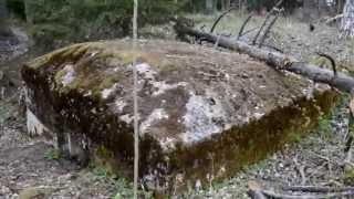 preview picture of video 'A Small Machine gun Base XXIV:5 Half Buried (Helsinki, Pohjois-Haaga)'