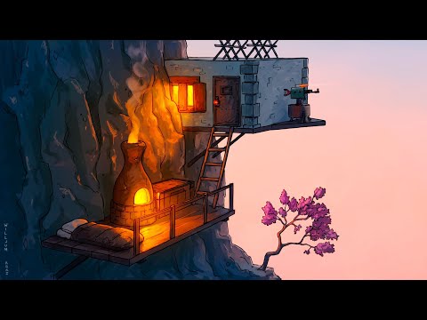 I Built a solo stronghold hidden in the clouds...