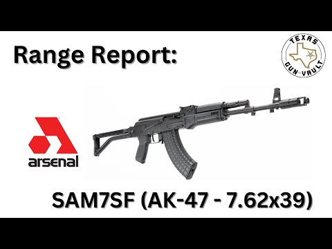 Range Report: Arsenal SAM7SF AK-47 (7.62x39mm)