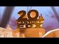 20th Century Fox 2009 NegLum Logo With 1999 Home Entertainment Fanfare PAL Version