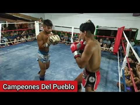 🥊Ivan Valdez Vs Leandro Lopez - KICK BOXING - SEMI PRO - Campeones Del Pueblo - Siempre Humilde