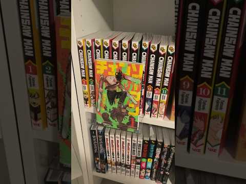 you need these manga display shelves!! #manga #mangacollection #animecommunity