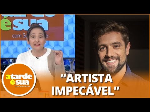 Sonia Abrão repercute polêmicas de Rafael Cardoso e pede: “Não misturem com a carreira dele”