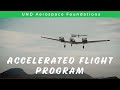 Introducing the UND Aerospace Foundations Accelerated Flight Program