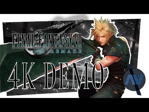 I got a 4K capture card! Final Fantasy VII Remake Demo in 4K | PS4 Pro