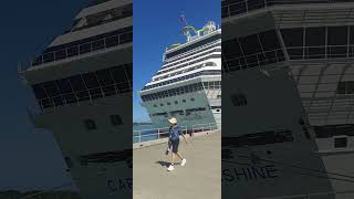 Flori on the go....💃 ❤️ 🌷 ⛱️ 🛳 🌇 # #youtubeshorts #cruise #trending #travel #fun #ytshorts #viral