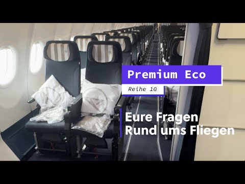 Row 10 in the A330 Neo- Premium Economy - your questions about flying✈️