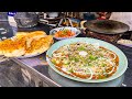 Special Pizza Omelette Indian Street Food Surat Egg Dishes