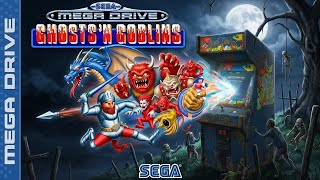 Ghost 'N Goblins - Sega Megadrive/Genesis  - New Arcade Port 2026