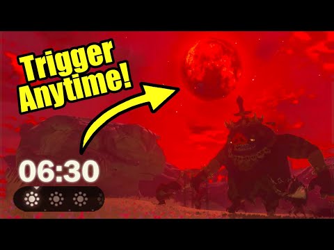 How to Trigger A Blood Moon in Zelda Tears of the Kingdom