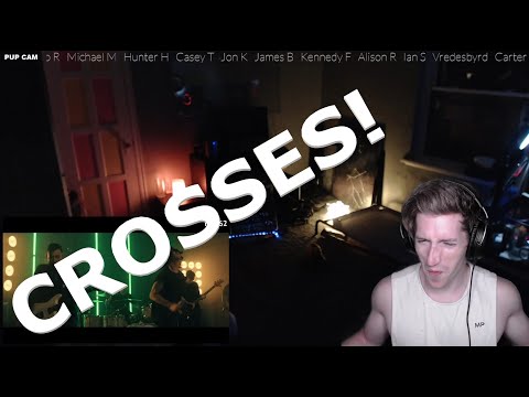 Chris REACTS to Sleeping With Sirens - Crosses (ft. Spencer Chamberlain)