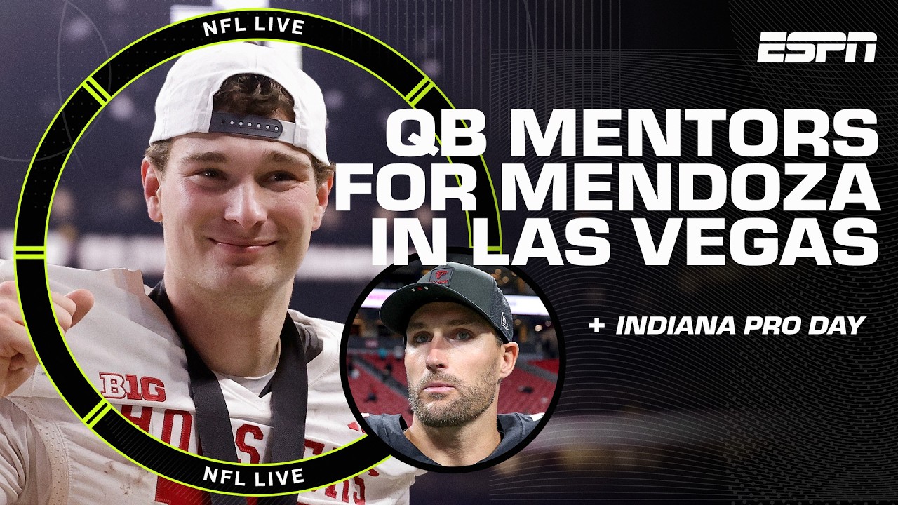 Field Yates says Kirk Cousins would be a great vet for Fernando Mendoza in Las Vegas 👀 | NFL Live