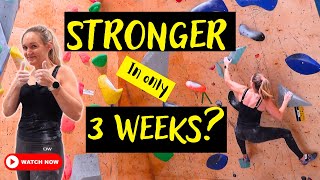 How Much Can You Improve in 3 Weeks? My Journey to Stronger Bouldering Begins!