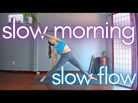 🌞 20 min Slow Morning Slow Flow for a more ENERGY-FULL Day