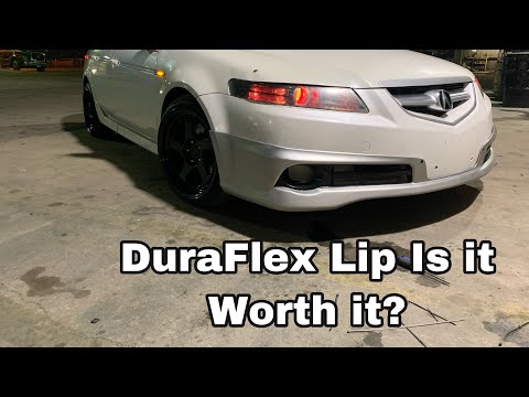Duraflex Type s Front Lip on Acura TL!!
