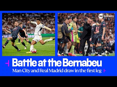 THRILLER! Real Madrid draw with Man City in the first leg of their #UCL Quarter-final match up 😮‍💨