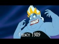 The Little Mermaid You Monster One Line Multilanguage
