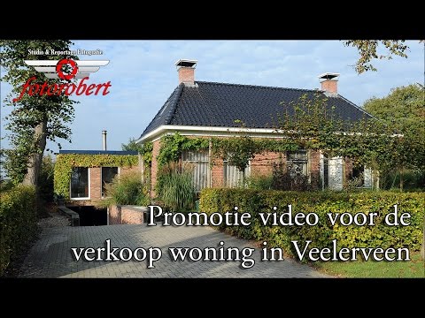 Hoogtevideo voor de verkoop van een woning in Veelerveen