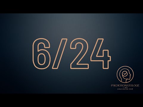 Numerologija. Gimimo diena - 6/24 (glaustai)