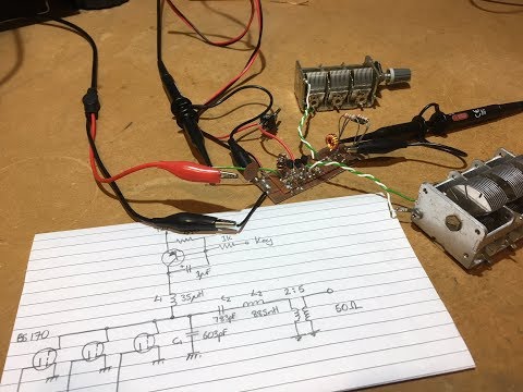 Homebrew 40m CW Rig - #6a Class E Amp Experiments