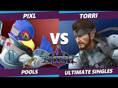 CfC SSBU - PiXL (Falco) Vs. torri (Snake) Smash Ultimate Pools
