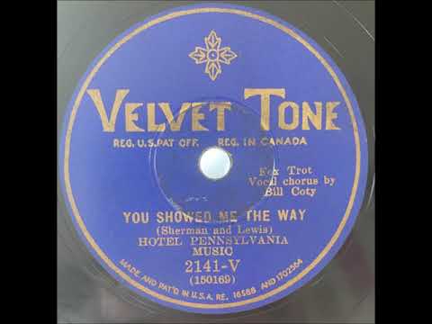 Jack Albin And His Hotel Pennsylvania Music "You Showed Me The Way" 1930 Society Dance Band 78 RPM