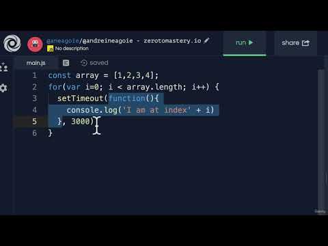 JavaScript Adv Concepts Closures and Prototypal Inheritance 0513 Exercise Closures 3