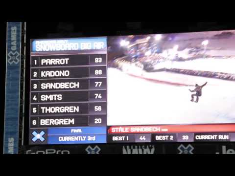 2014 X Games Hoppipolla riders Alek Oestreng, Stale Sandbech and Halldor Helgason