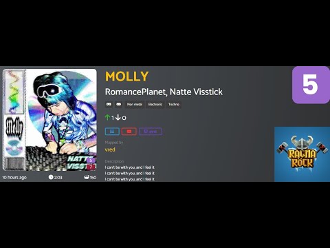 MOLLY - ROMANCEPLANET w/ Natte Visstick Lvl 5 (Custom) [Ragnarock VoT]