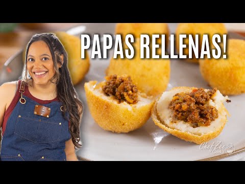 Papas Rellenas Cubanas | Cuban Style Potato Croquettes | Chef Zee Cooks