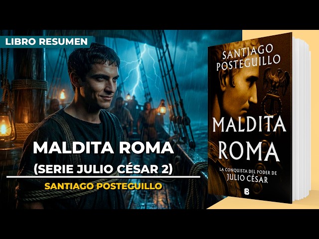 Vídeo relacionado con Maldita Roma: La conquista del poder de Julio César (Serie Julio César 2)