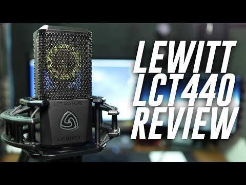 Lewitt LCT 440 PURE Large-Diaphragm Cardioid Condenser Microphone (Black) 1117969 image 7