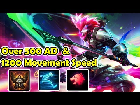 Hecarim on Speed!!! | More than 1200 MS an 500 AD???