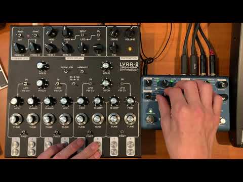 Soma Labs Lyra-8 with Strymon Night Sky