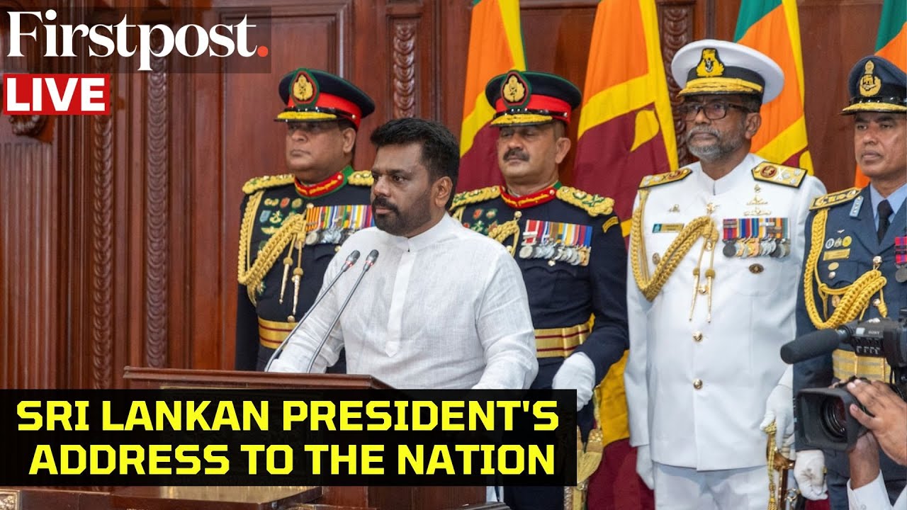 LIVE: Sri Lanka's Newly Elected President Anura Kumara Dissanayake Addresses the Nation