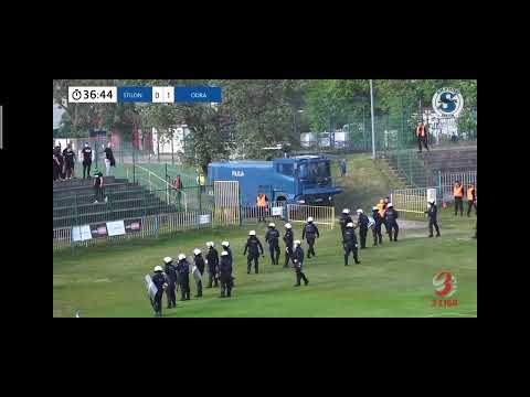 awantura podczas meczu Stilon Gorzów - Odra Wodzisław śląski