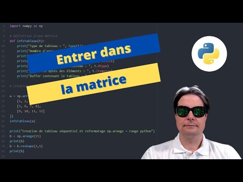 Algorithme et mathématiques Généralités sur les matrices