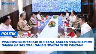 Download lagu Prabowo Bertemu JK di Istana, Makan Siang Bareng Sambil Bahas soal Gabah Hingga Stok Pangan mp3 Download lagu Prabowo Bertemu JK di Istana, Makan Siang Bareng Sambil Bahas soal Gabah Hingga Stok Pangan mp3