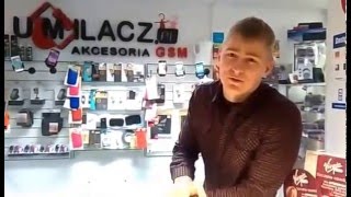 "UMILACZ" Akcesoria GSM - Krótka zapowiedź filmu promocyjnego.