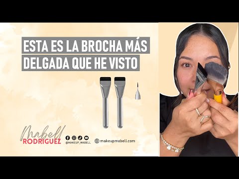 😰 Esta es la brocha más delgada que he visto 😨